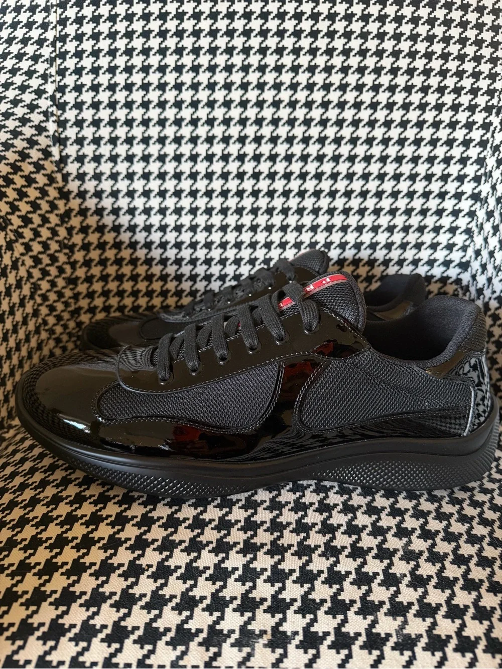 Prada Black Patent - BRAND NEW IN BOX! Never Worn! Mens size 14US